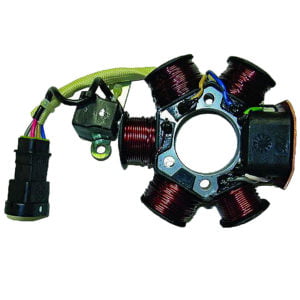 Stator Kokusan 6 Polos 12V 90W (Motor Piaggio Hi-per 2 catalizado)