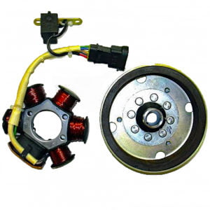 Volante Magnético 6 Polos 12V 90W (Motor Piaggio 50 2T "HI-PER 2" Catalizado)