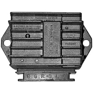 Regulador Piaggio APE 12V 25A - C.C - 5 Fastons