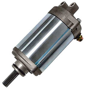 Motor de arranque Suzuki GSX R Hayabusa 1300 12V - 9 Dientes - Rotación izquierda - Engranaje largo 33 mm.