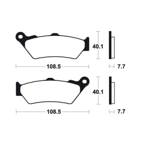 Pastilla De Freno Brembo Aprilia 650 Pegaso