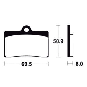 Pastillas Freno Brembo Ducati 750 Ss Sup