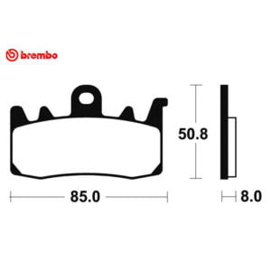 Pastillas Freno Brembo Sinterizadas