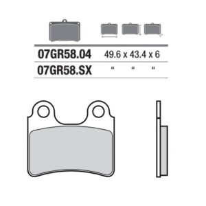 Pastillas Freno Brembo Gasgas 125-300 Txt 04