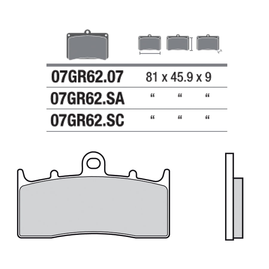 Pastillas Freno Brembo Bmw 1150R,S,Rs 01-