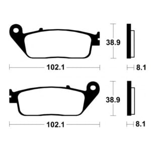 Pastillas Freno Brembo Honda Cbr Hornet