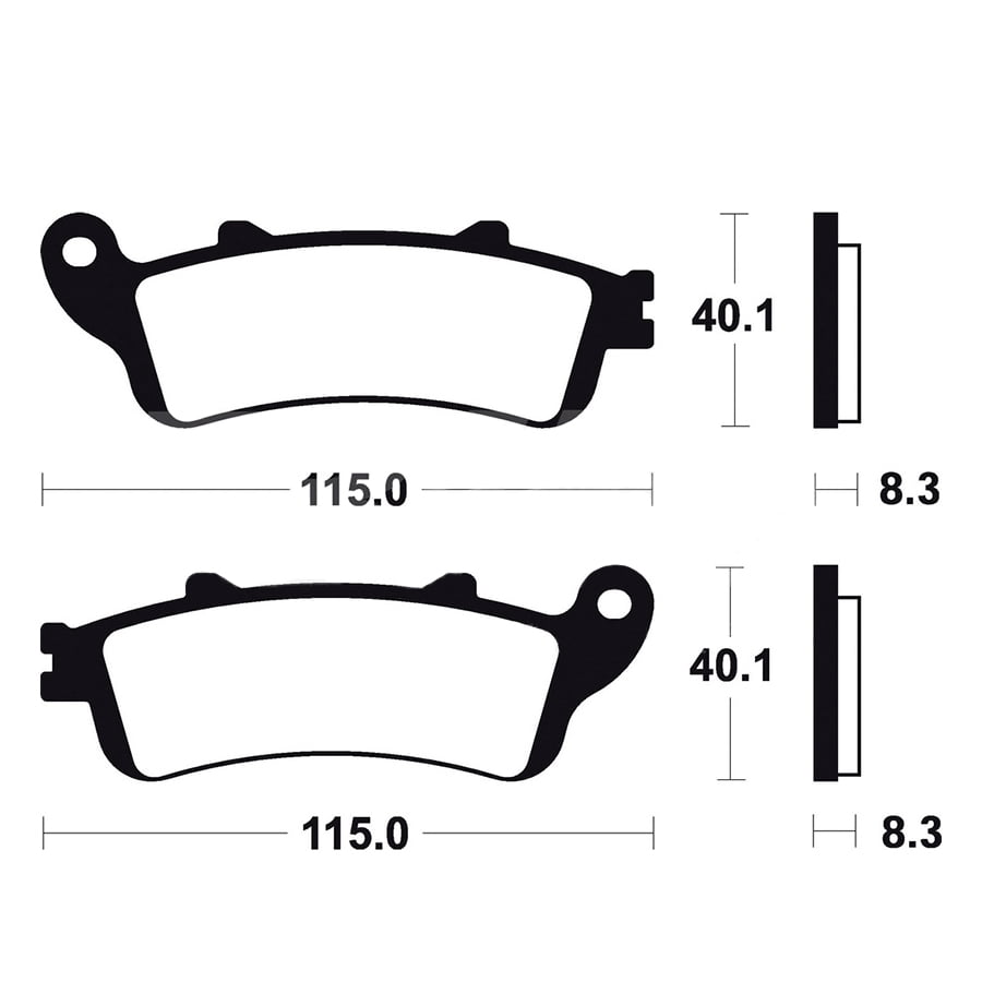 Pastillas Freno Brembo Honda 800 Vfr Fi 98-