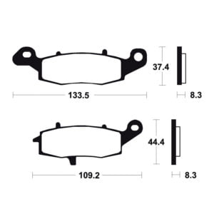 Pastillas Freno Brembo Suzuki Bandit 05-