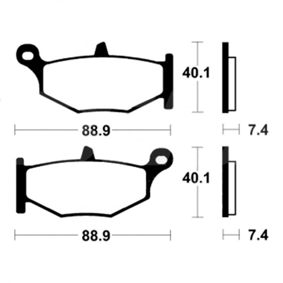 Pastilla Freno Brembo Suzuki 600 Gsx R6