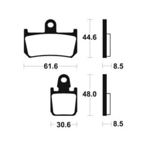 Pastillas Freno Brembo Yamaha R1 1000-