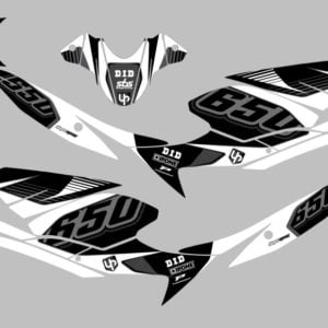 Kit Deco UP Maximize Negro-Blanco Suzuki SV650