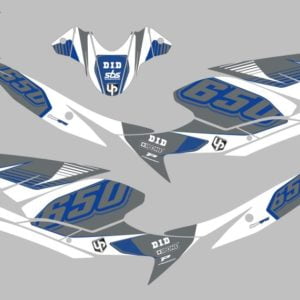 Kit Deco UP Maximize Gris-Blanco Suzuki SV650