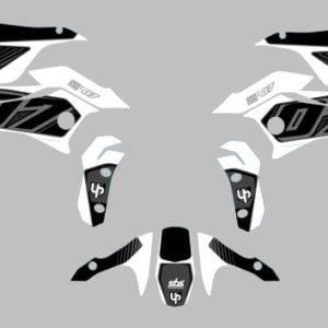 Kit Deco UP Maximize Negro-Blanco Yamaha MT07