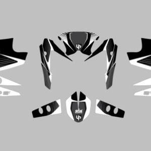Kit Deco UP Maximize Negro-Blanco Yamaha FZ8
