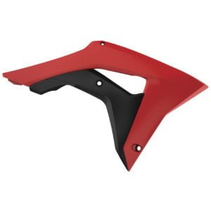 TAPAS RADIADOR CRF250R(18-21) 450R/450RX(17-20) Rojo CR04/Negro 8414800008