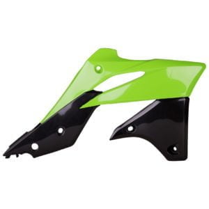 TAPAS RADIADOR KX250F (13-16) Verde 05/Negro 8416900004