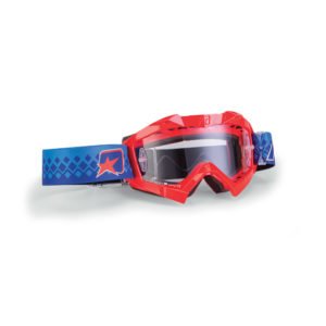 Gafa Mx Ariete Adrenaline Profi Rojo-Azul
