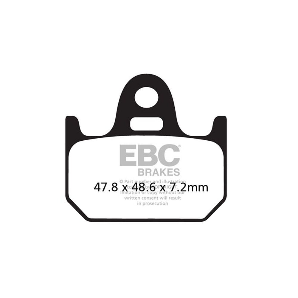 Pastillas Freno Ebc Organicas Fa162