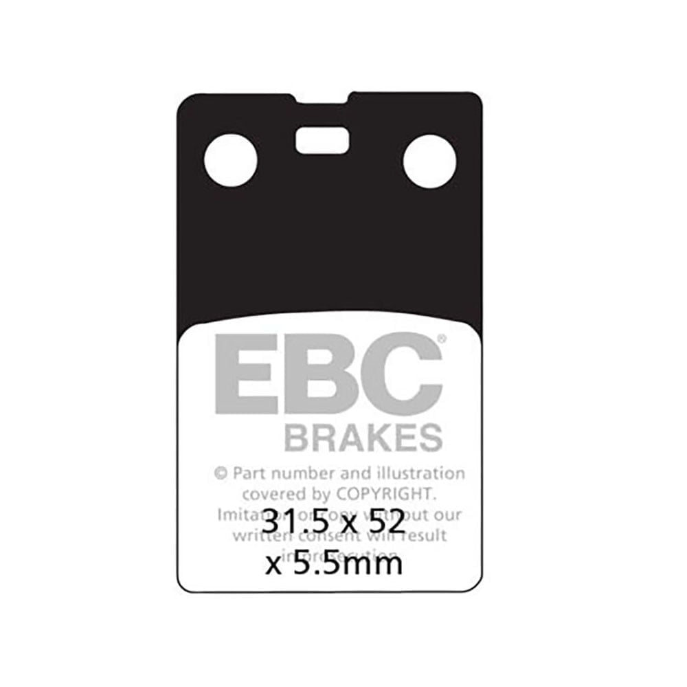 Pastillas de freno orgánicas scooter serie SFA EBC para MALAGUTI SFA099