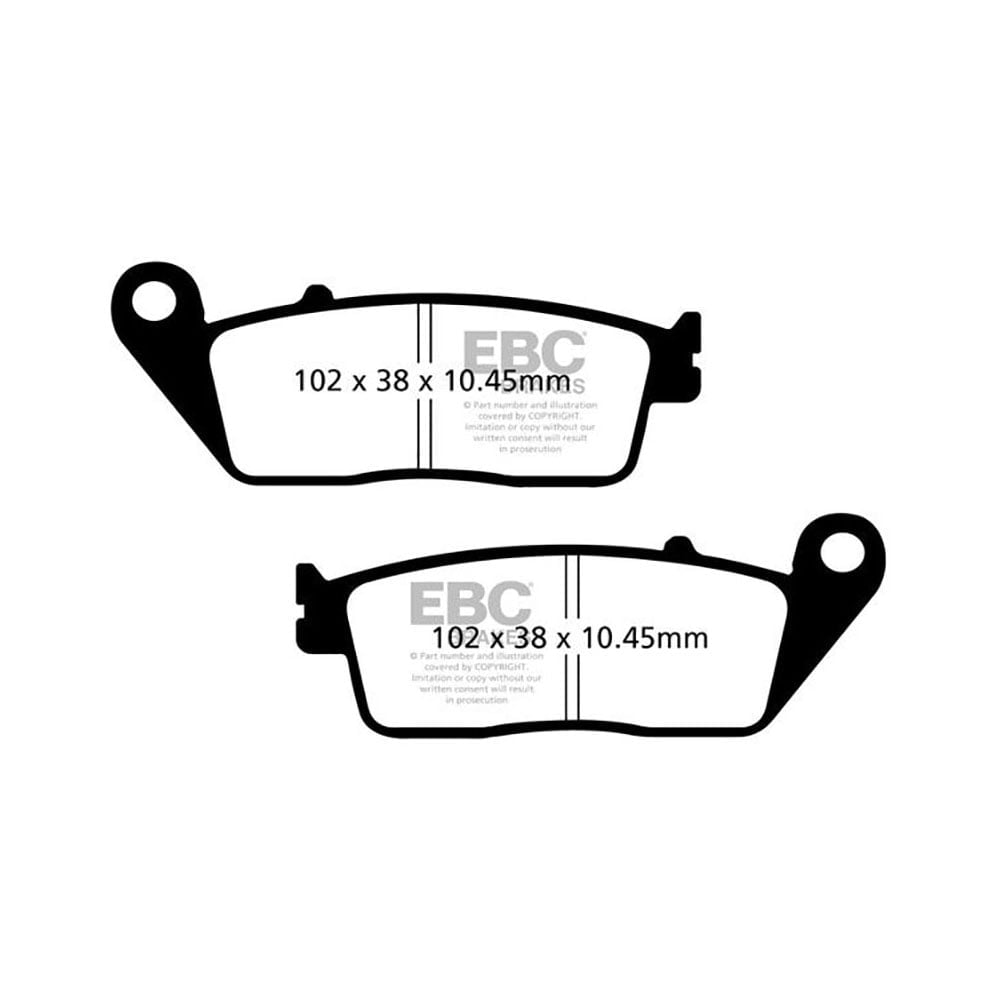 Pastillas Freno Ebc Scooter Org Trasera Sfa608