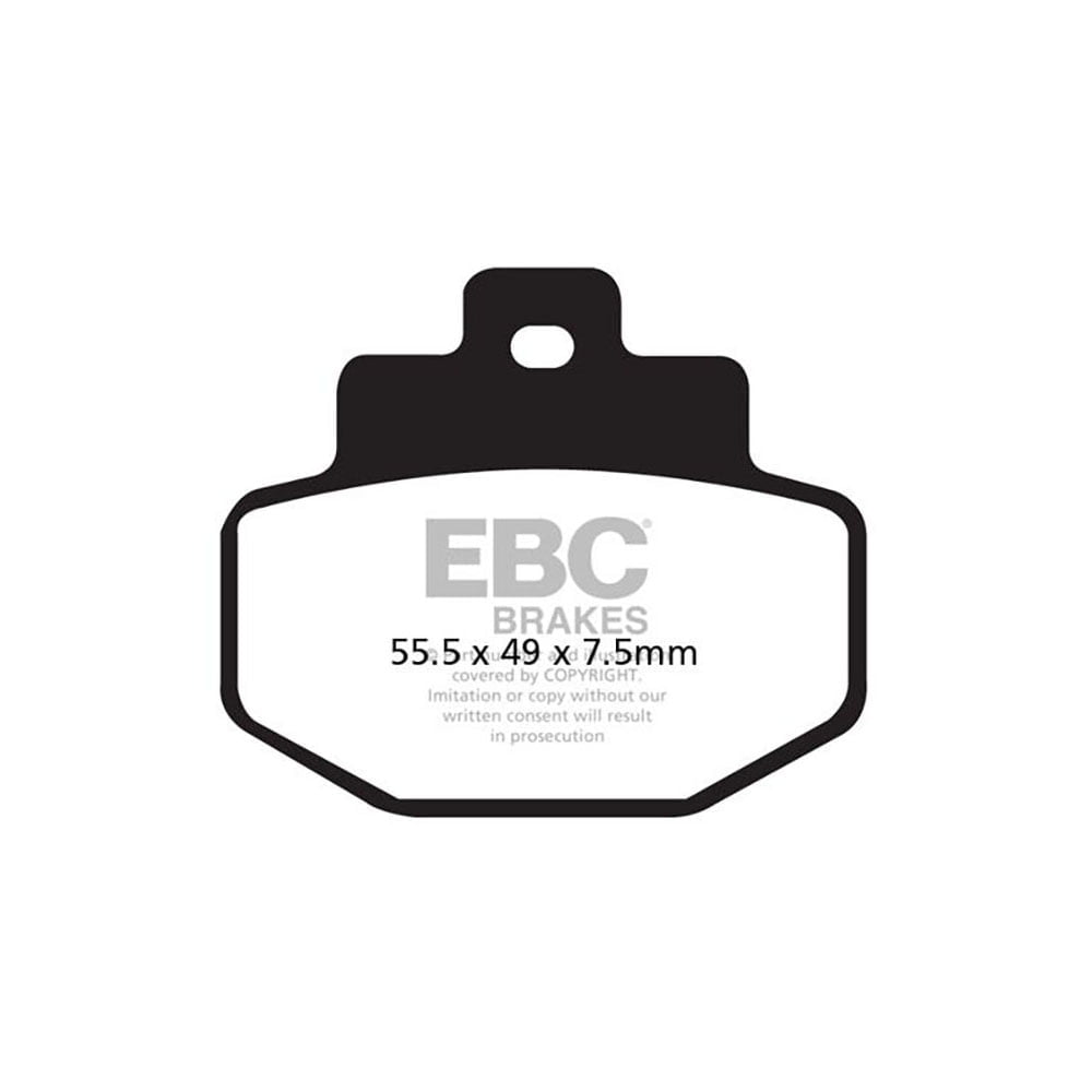 Pastillas de freno scooter serie SFAC Carbon EBC para GILERA y VESPA SFAC321