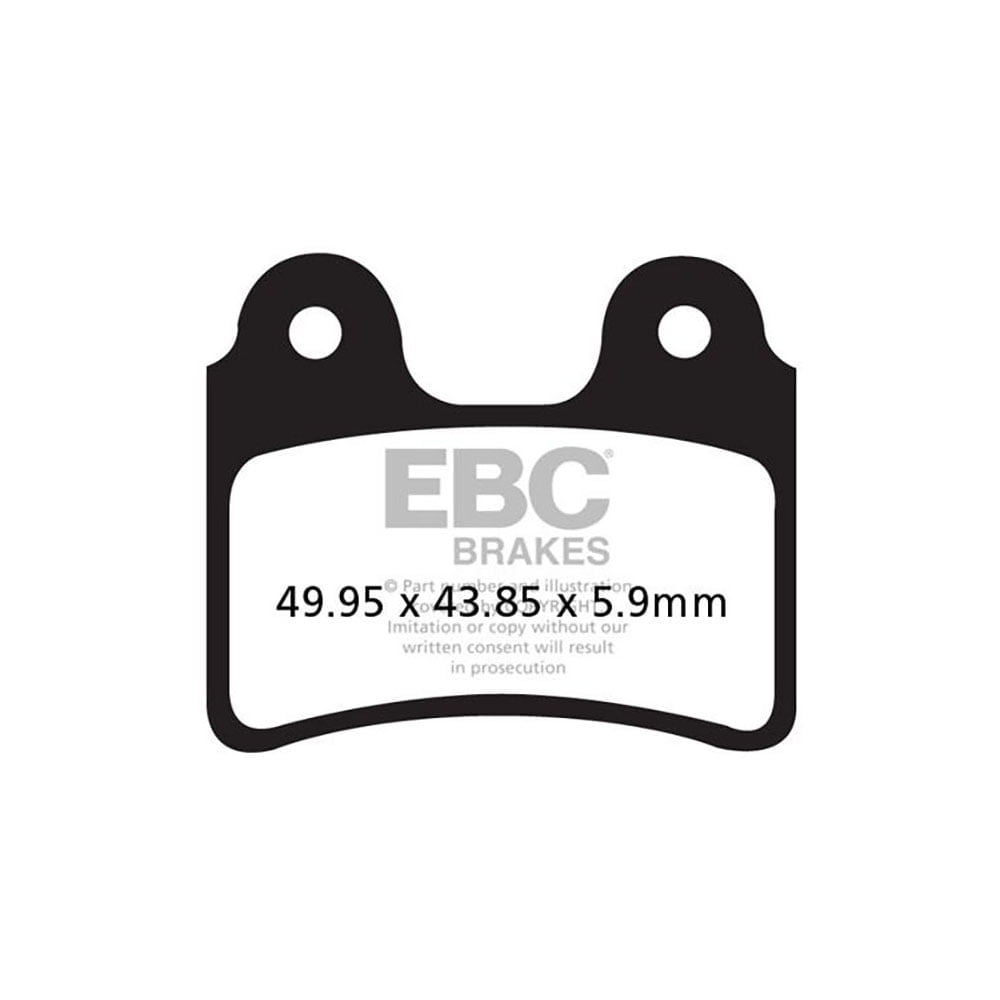 Pastillas Freno Ebc Campo Tt Fa303Tt