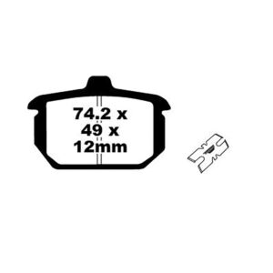 Pastillas Freno Ebc Hh Sinterizadas Fa078Hh