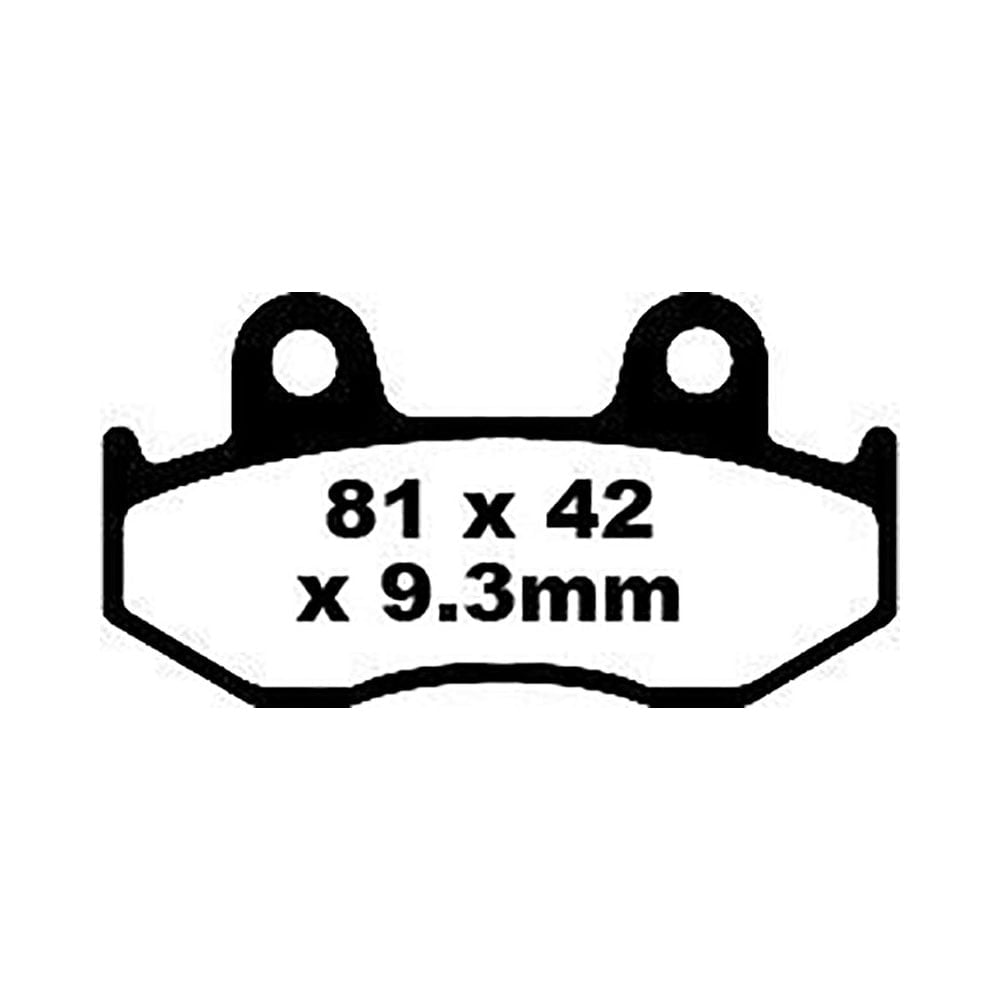 Pastilla Freno Ebc Sint Sfa323Hh