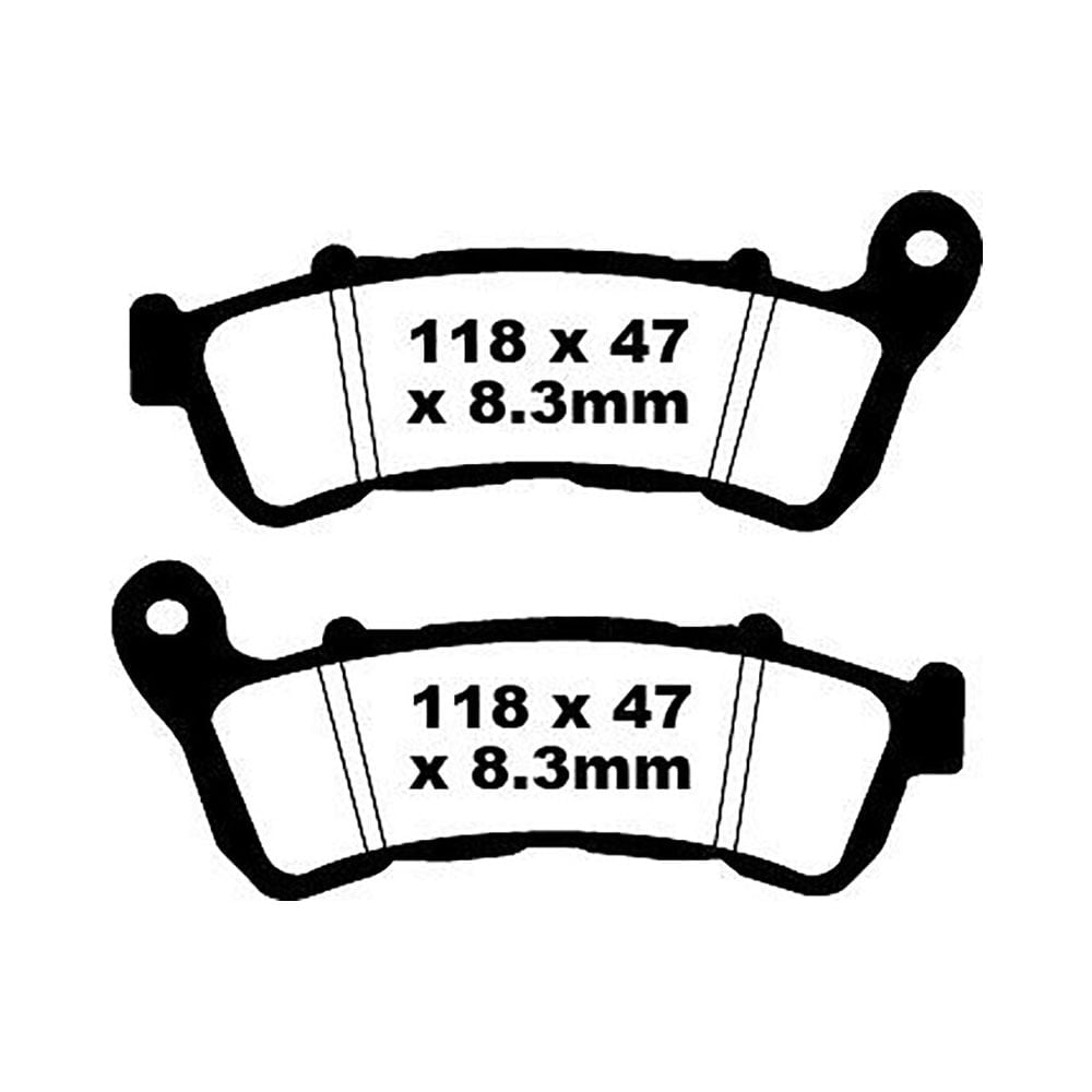 Pastillas de freno sinterizadas scooter serie SFA-HH EBC para SUZUKI y HONDA SFA388HH