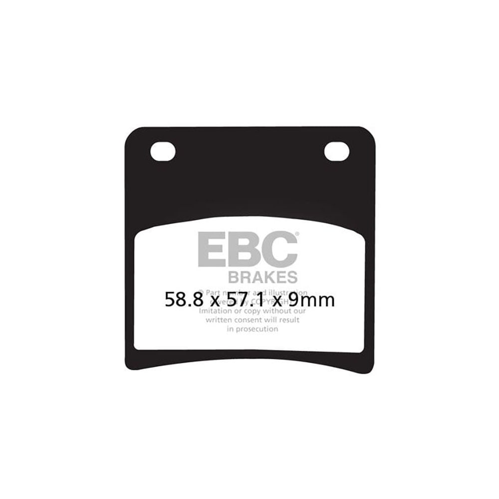 Pastillas Freno Ebc Semi-Sinterizadas Fa146V