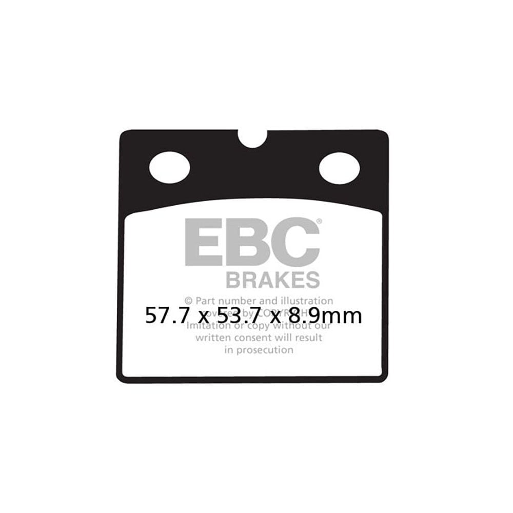 Pastillas Freno Ebc Semi-Sinterizadas Fa171V