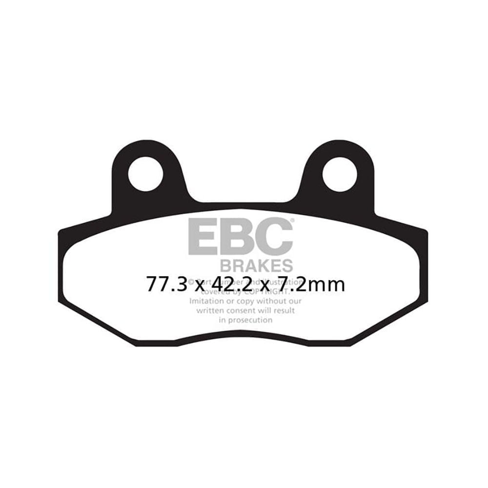 Pastillas de freno sinterizadas scooter serie SFA-HH EBC para LEXMOTO y CPI SFA086HH