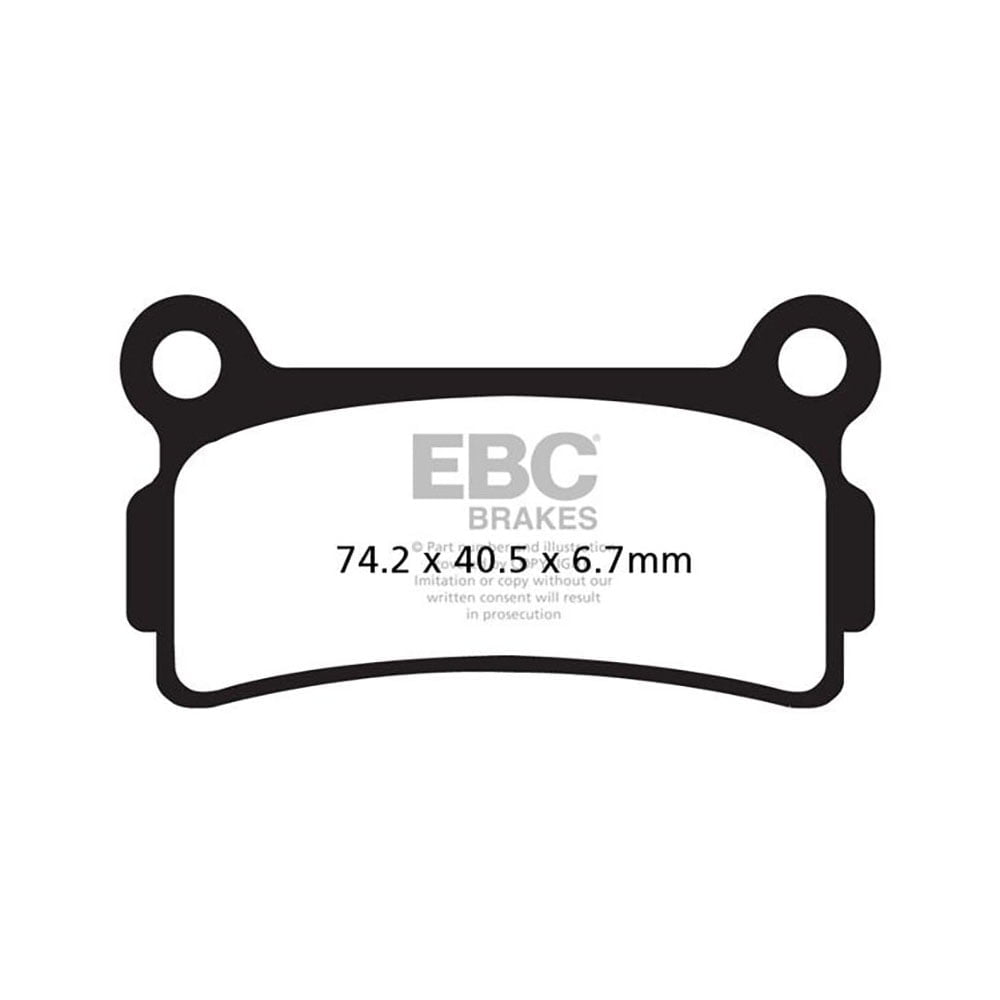 Pastillas Freno Ebc Campo Sinterizadas Fa164R