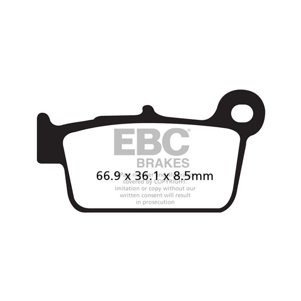 Pastillas de freno de base orgánica "FA" para BETA y KTM FA367/2R