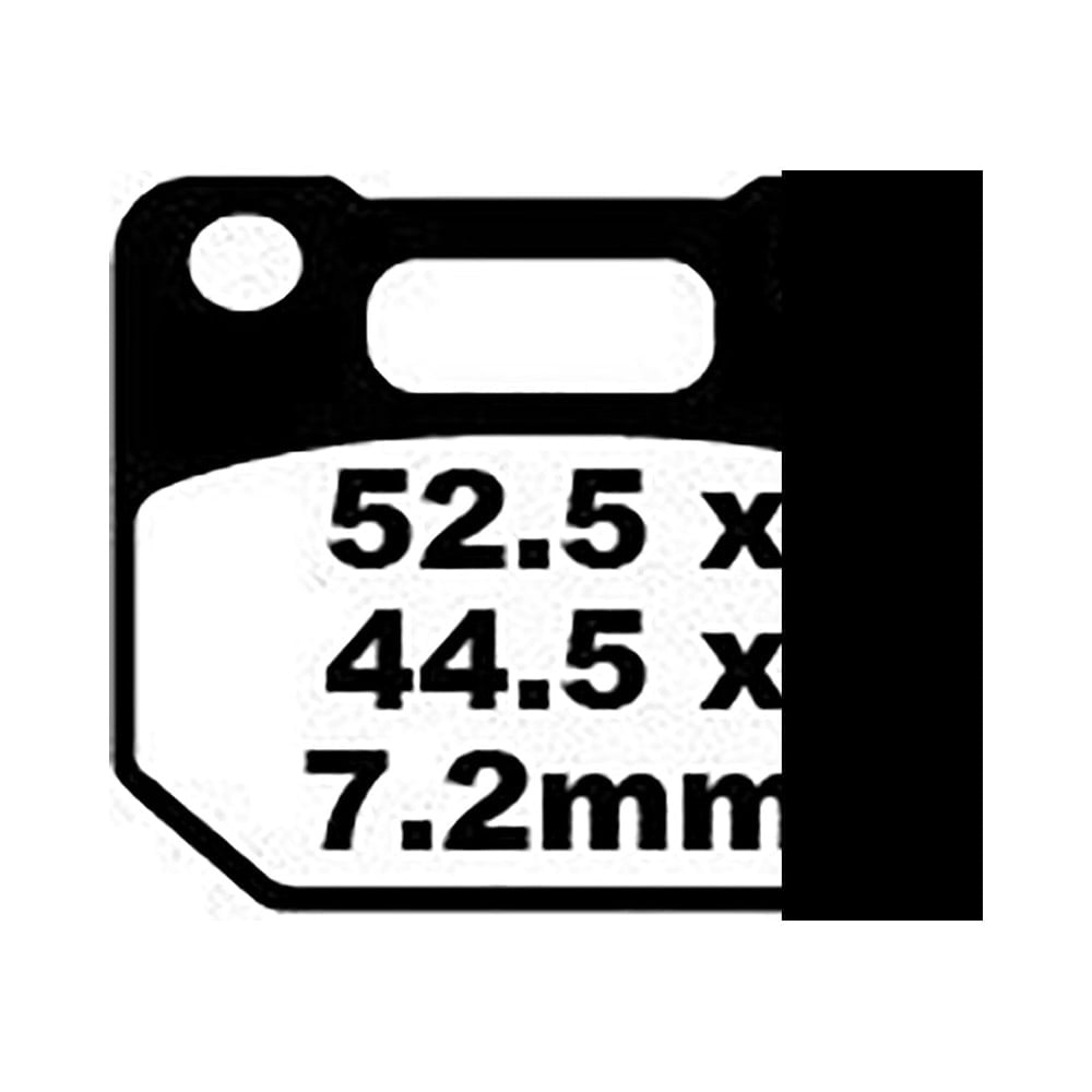 Pastillas Freno Ebc Organicas Fa110