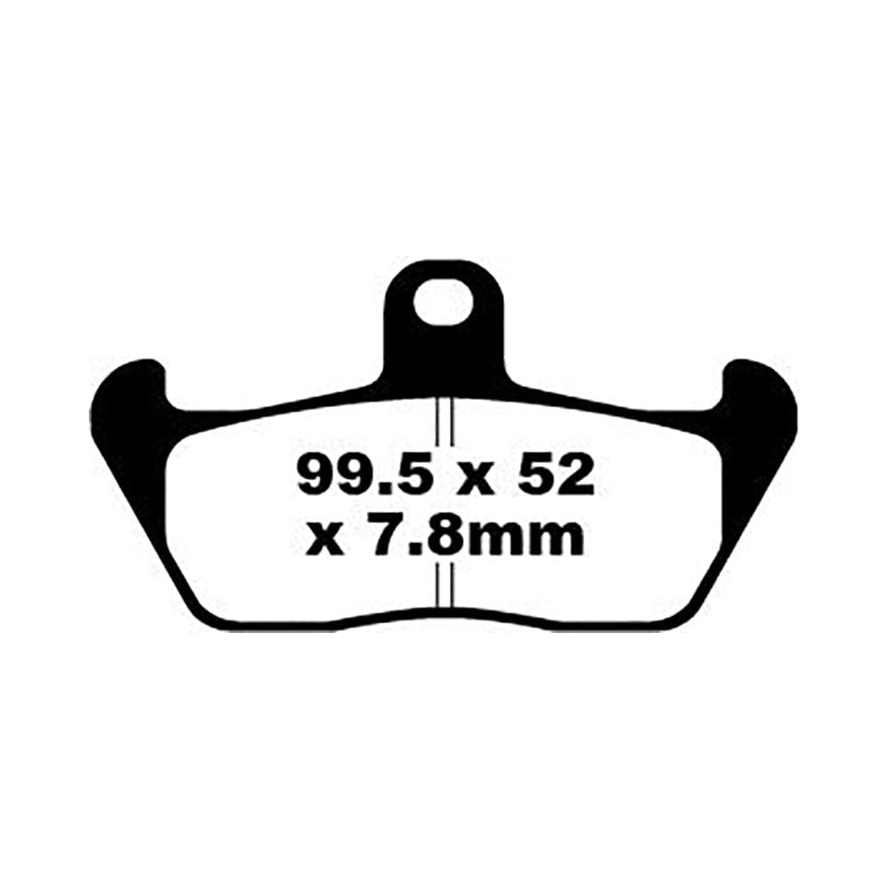 Pastillas Freno Ebc Organicas Fa163