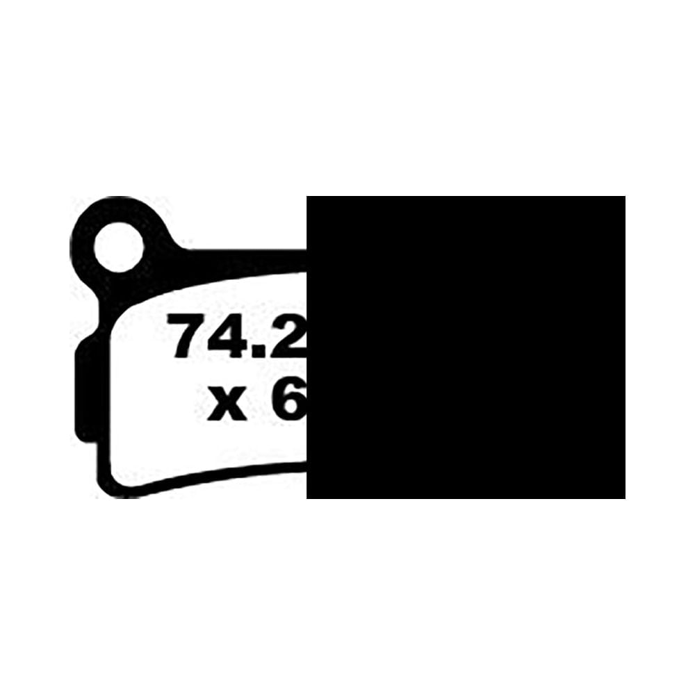 Pastillas Freno Ebc Organicas Fa164