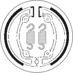 Mordaza de freno SBS P2203