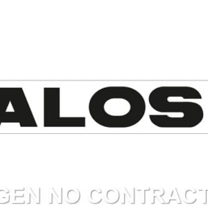 Adhesivo Malossi Negro 34 cm