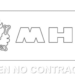 Adhesivo Malossi MHR Blanco 16,6 cm