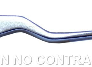 Maneta derecha cromada Suzuki DR 125