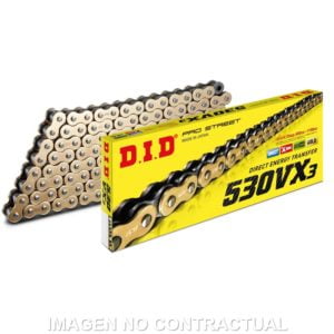 Cadena DID 530 VX3 (G&B) x 120 R