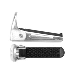 Juego Estriberas V-Parts Universal Cromado-Goma