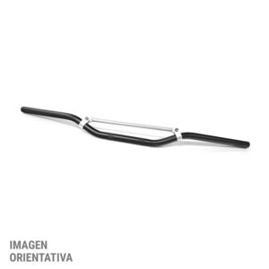 Manillar V-Parts En Aluminio Negro Y 22Mm