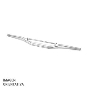 Manillar En Plata De V-Parts De Aluminio En 22 Mm.