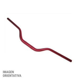 Manillar V-Parts Aluminio 22 X 28,6 Mm Rojo