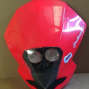 PORTAFAROS EMX DOBLE OPTICA Rojo Fluor 8662000009