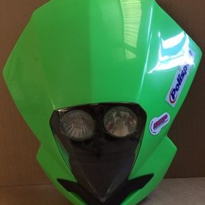 PORTAFAROS EMX DOBLE OPTICA Verde Fluor 8662000004