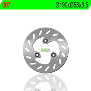 Disco de Freno para moto Ng 007 190 X 58 X 3.5