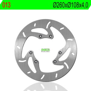 Disco de Freno para moto Ng 013 260 X 108 X 4